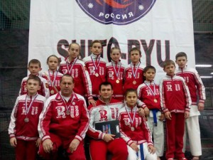 Каратисты сборной Новосибирской областной федерации каратэ-до Сито-рю 